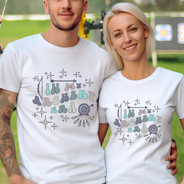 Archery Archer Hobby Custom Text on Back T-Shirt (Creator Uploaded)