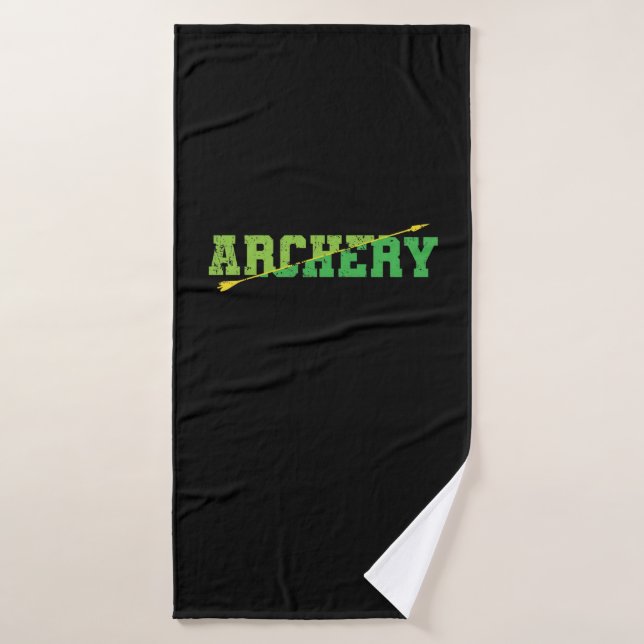 Archery archery arrow bath towel (Bath Towel)