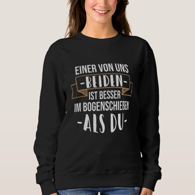 Archery Archery Arrow  Sport Sweatshirt (Front)