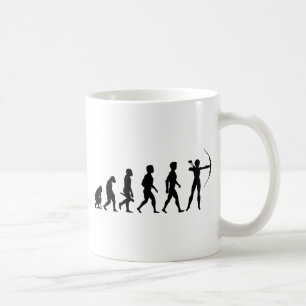archery arrow archers target coffee mug