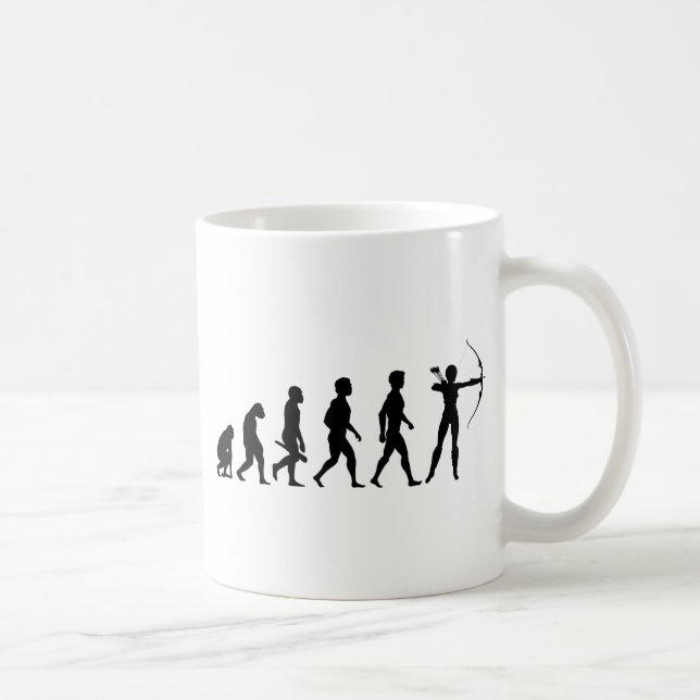 archery arrow archers target coffee mug (Right)