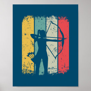 Archery Arrow Bow Archery Archer  Poster