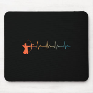 Archery Art For Men Women Youth Bow Hunting Archer Mouse Pad