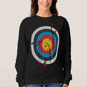Archery Board Archer Arrows Bow Hunting Sweatshirt