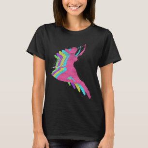 Archery Bow and Arrow 80s Colors 1980s T-Shirt