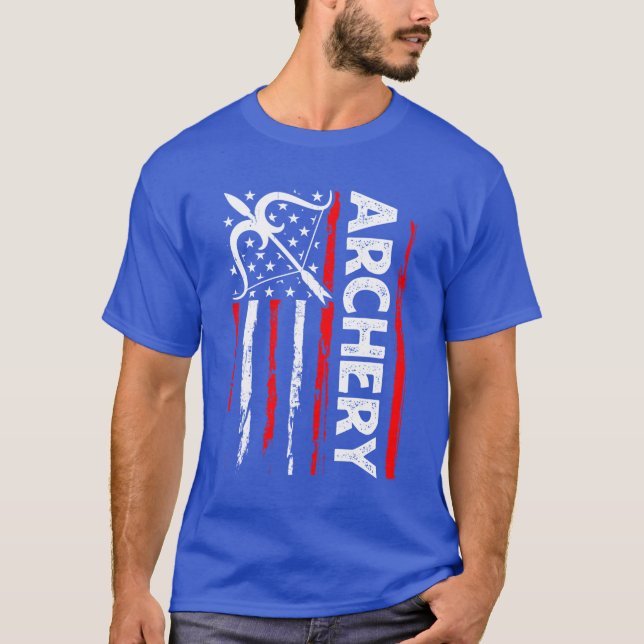 Archery Bow Flag T-Shirt (Front)