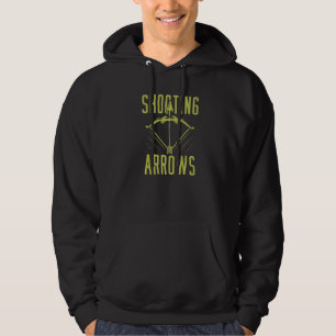 Archery Bowman Bow Archer Bow Arrow Target Shootin Hoodie