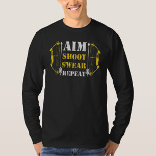 Archery Bows Hunting Shoot Sport Bowman T-Shirt