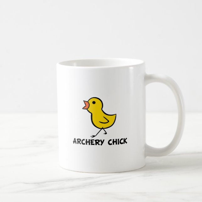 Archery Chick Mug (Right)