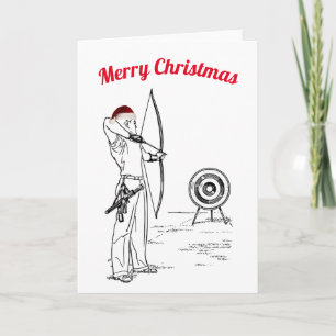 Archery Christmas Card