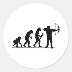 Archery Classic Round Sticker