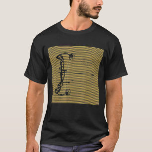 Archery Compound Bow Art T-Shirt