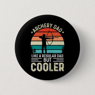 Archery Dad 6 Cm Round Badge