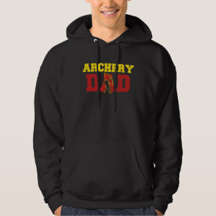 Archery Dad Bow & Arrow Hunting Father's Day Arche Hoodie