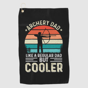 Archery Dad Golf Towel