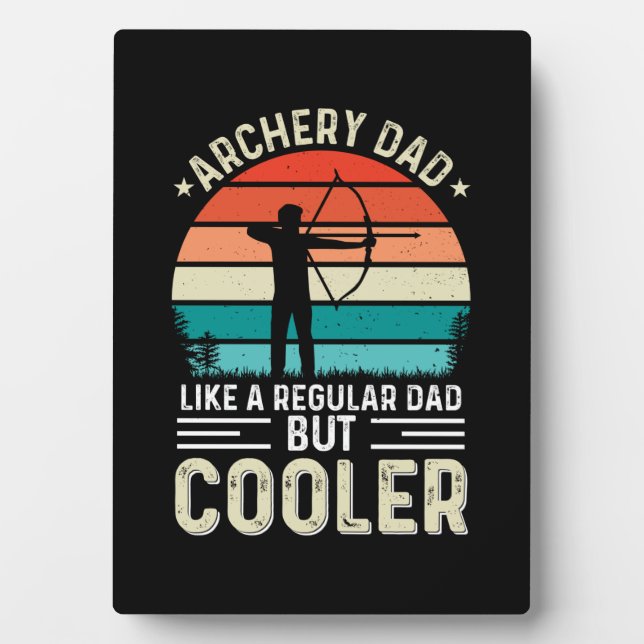 Archery Dad Plaque (Front)