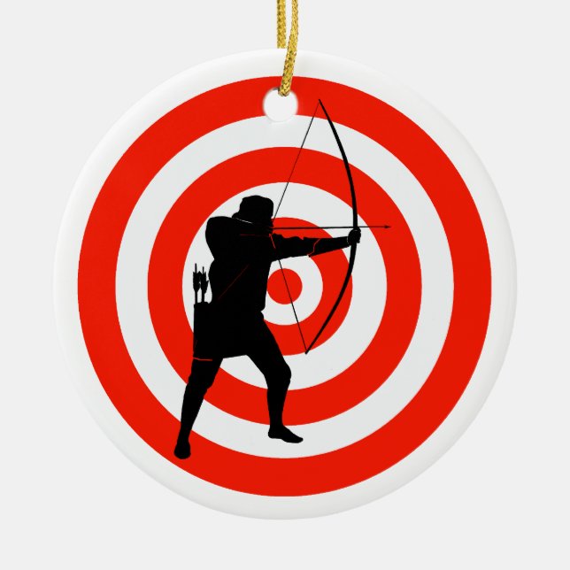 Archery Design Ornament (Front)