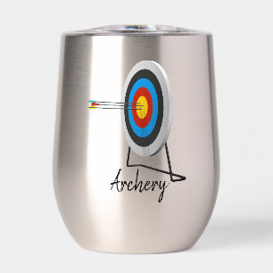 Archery Design Thermal Wine Tumbler
