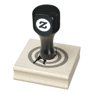 Archery Design Wooden Stamp