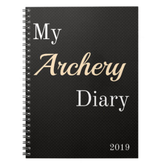 Archery Diary Notebook