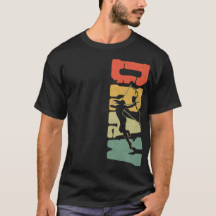 Archery Draw Girl Vintage Retro T-Shirt