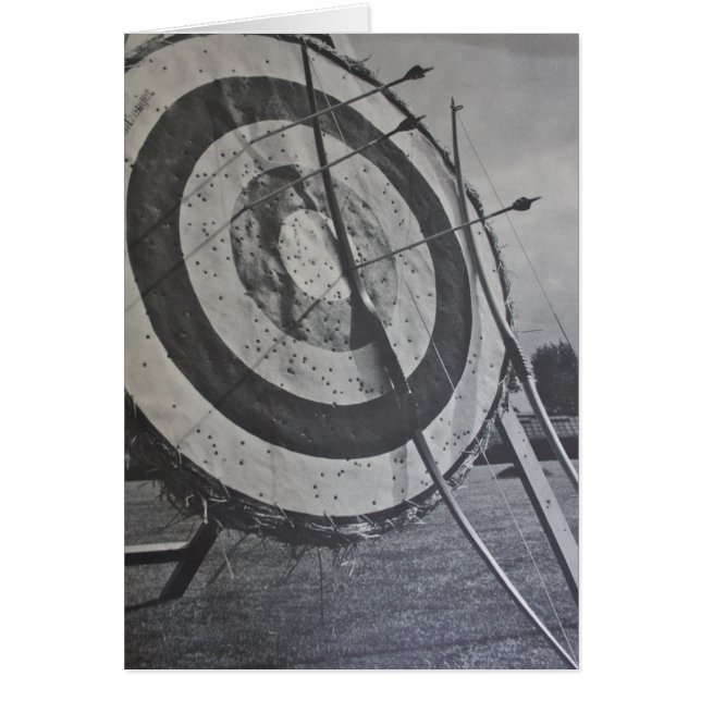 Archery Equipment  Card (Front)