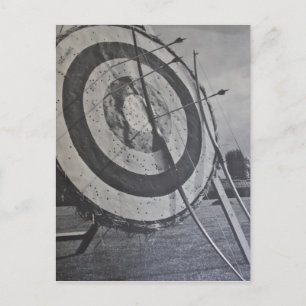 Archery Equipment Postcard