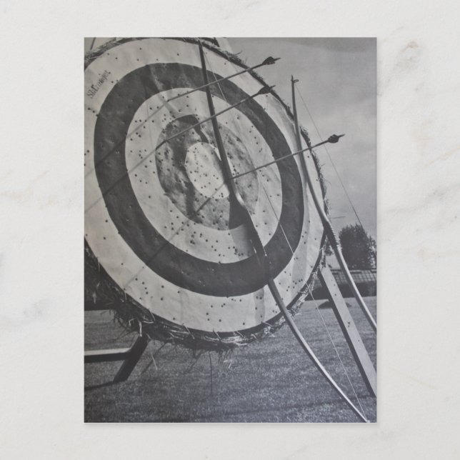 Archery Equipment Postcard (Front)