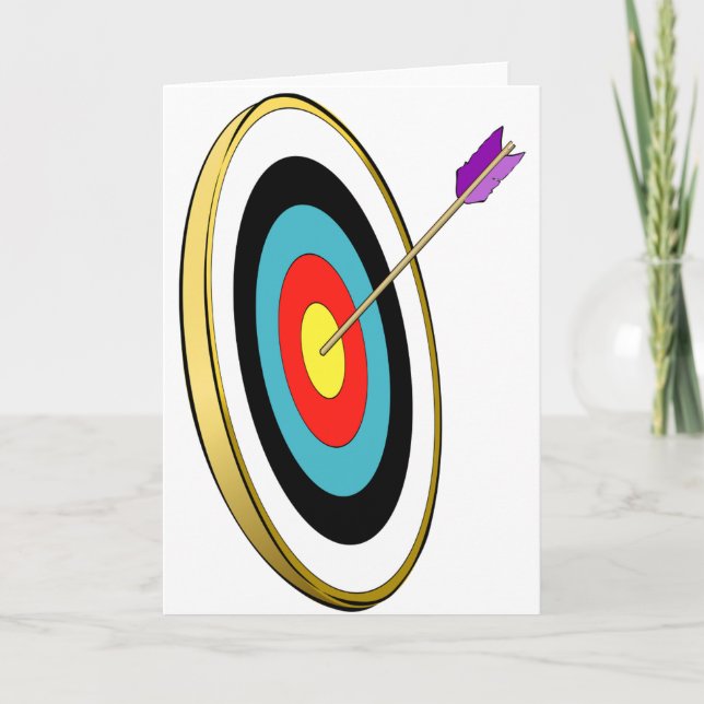 Archery Greeting Cards (Front)