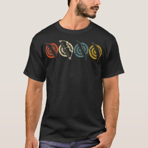 Archery Hunting Vintage Compound Bow Crossbow Long T-Shirt