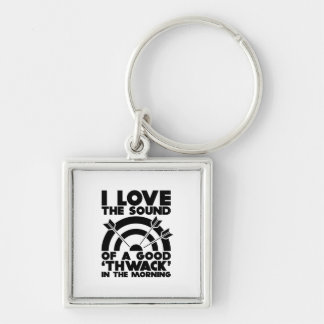 Archery I Love The Sound Key Ring