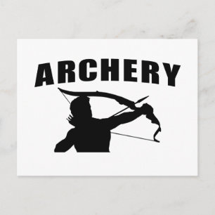 Archery - Male Postcard
