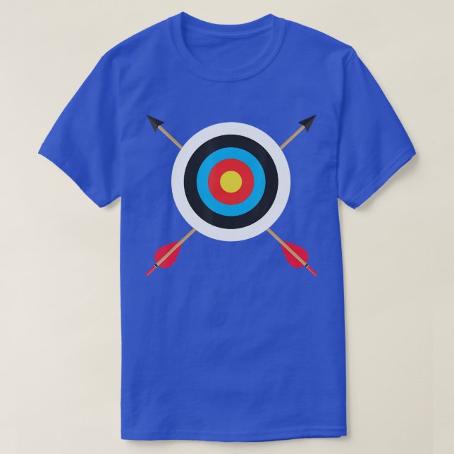 Archery  Men Women Boys Girls Archery Target  T-Shirt (Design Front)