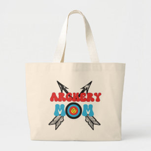 Archery Mum Large Tote Bag