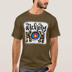 Archery Mum Leopard Shirt Archery Mama