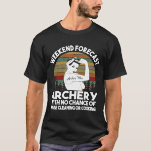 Archery Mum Weekend Forecas T-Shirt