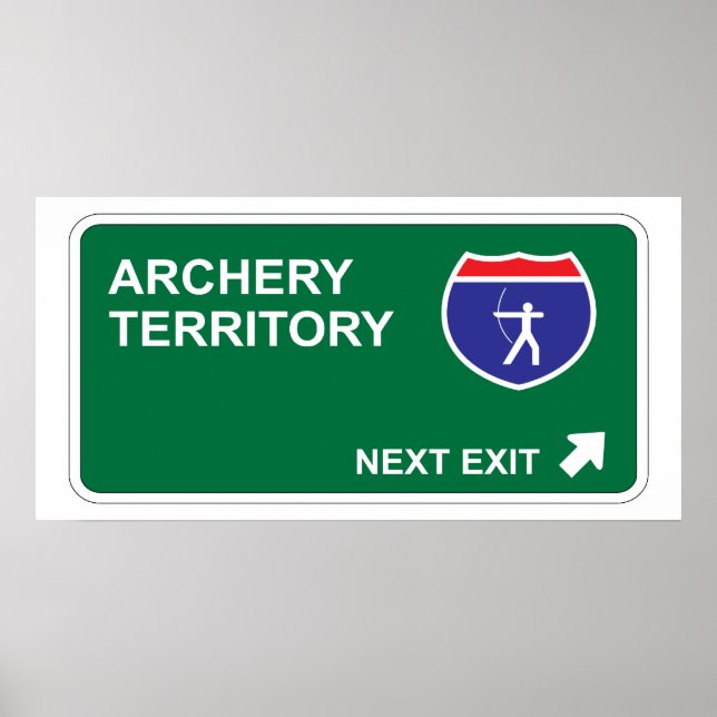 Archery Next Exit Poster (Front)
