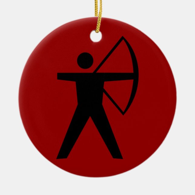 Archery Ornament (Front)
