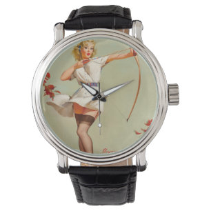 Archery Pin-Up Girl Watch
