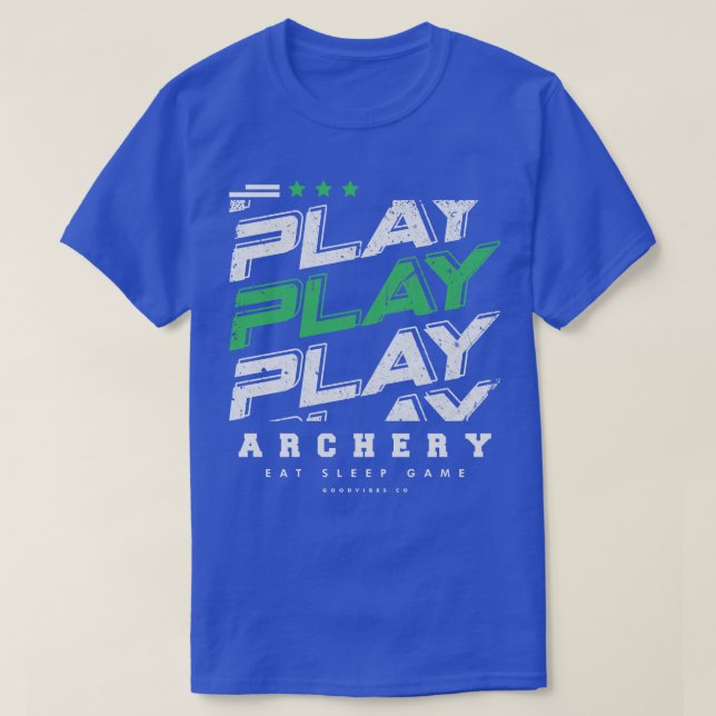 Archery player  T-Shirt (Design Front)