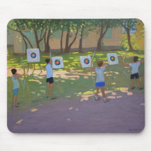 Archery practise France Mouse Pad