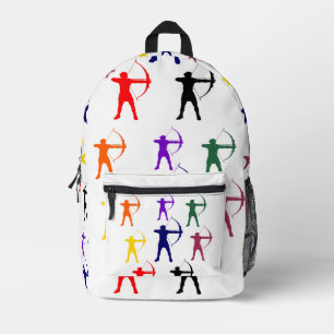 ARCHERY PRINTED BACKPACK