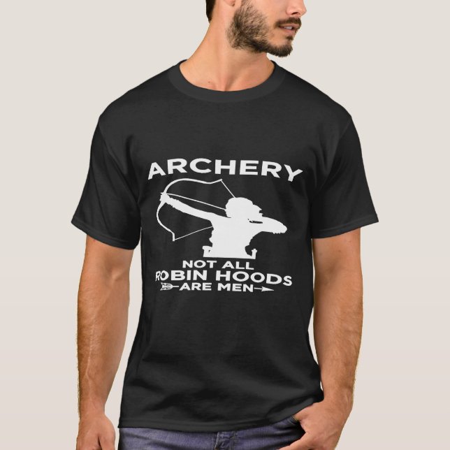 Archery Robin Hood Women Bow Hunting T-Shirt (Front)