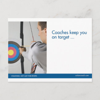 Archery Sportscard Postcard