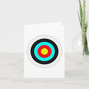 Archery Target Card