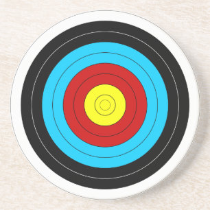 Archery Target Coaster