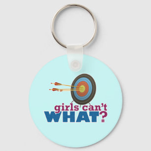 Archery Target Key Ring