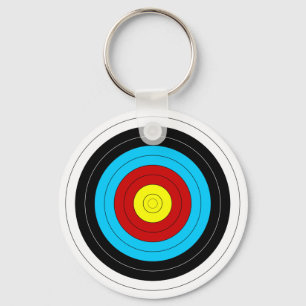 Archery Target Key Ring