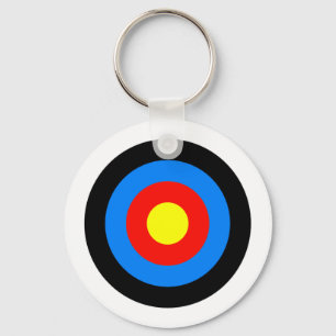 Archery Target Key Ring