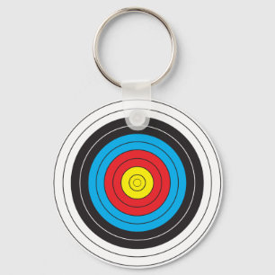 Archery Target Key Ring